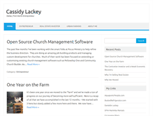 Tablet Screenshot of cassidylackey.com